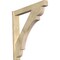 Ekena Millwork Olympic Block Rough Sawn Outlooker, Douglas Fir, 6"W x 42"D x 42"H OUT06X42X42OLY05RDF - alternate 1